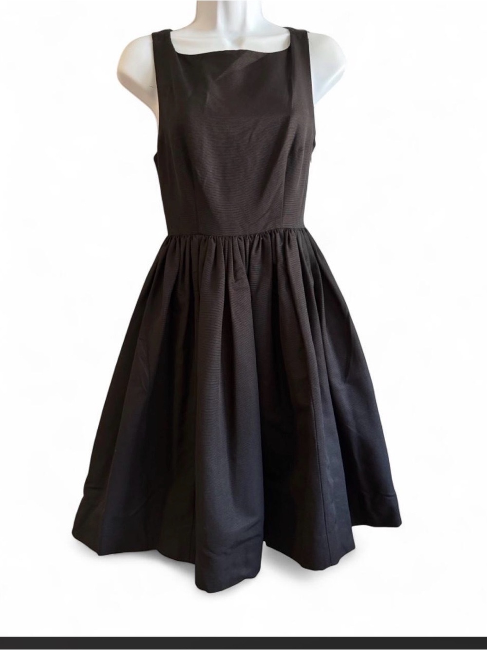kate spade Black Sleeveless Fit-and-Flare women’s Dress